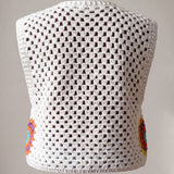 Handmade organic cotton vest by Ana Chic
