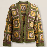 Handmade organic cotton cardigan by Ana Chic