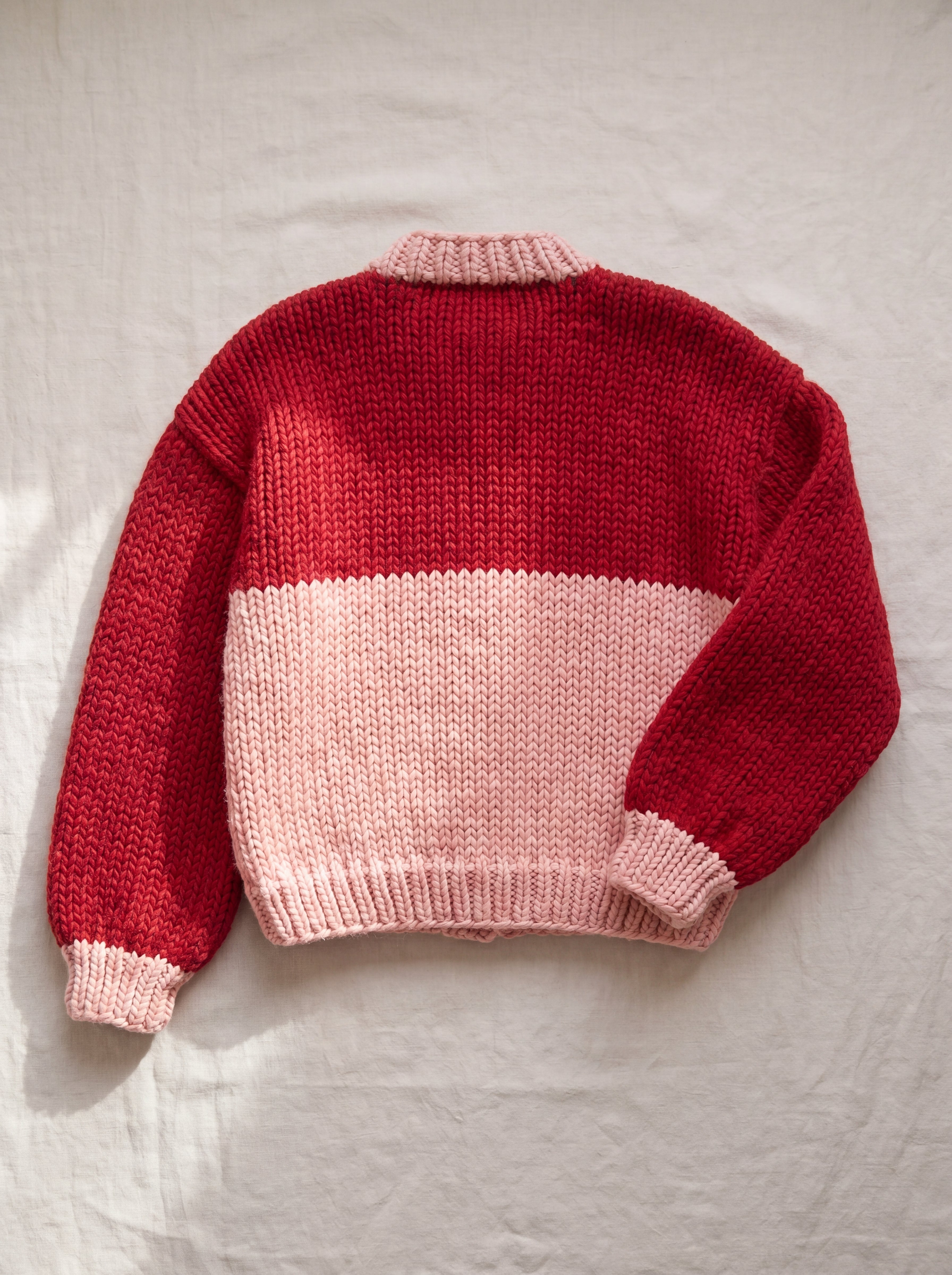 Handmade organic cotton cardigan by Ana Chic
