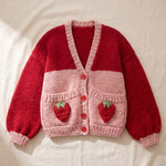 Handmade organic cotton cardigan by Ana Chic