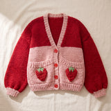 Handmade organic cotton cardigan by Ana Chic