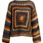 Earth – Chunky Wool Crochet Jumper — handmade chunky wool crochet jumper by Ana Chic