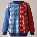 Handmade organic cotton knitted jumper by Ana Chic