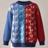 Handmade organic cotton knitted jumper by Ana Chic