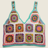 Handmade organic cotton crochet top by Ana Chic
