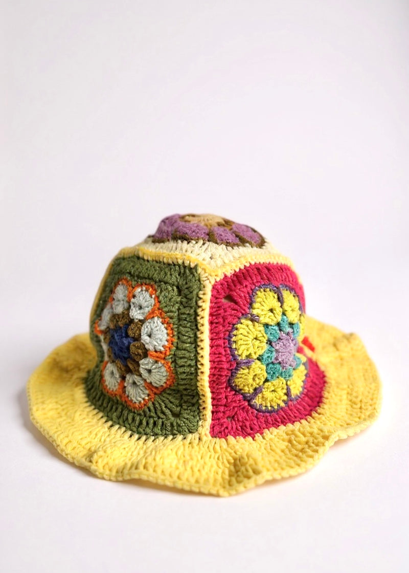 Bucket Hat — handmade organic cotton crochet hat by Ana Chic