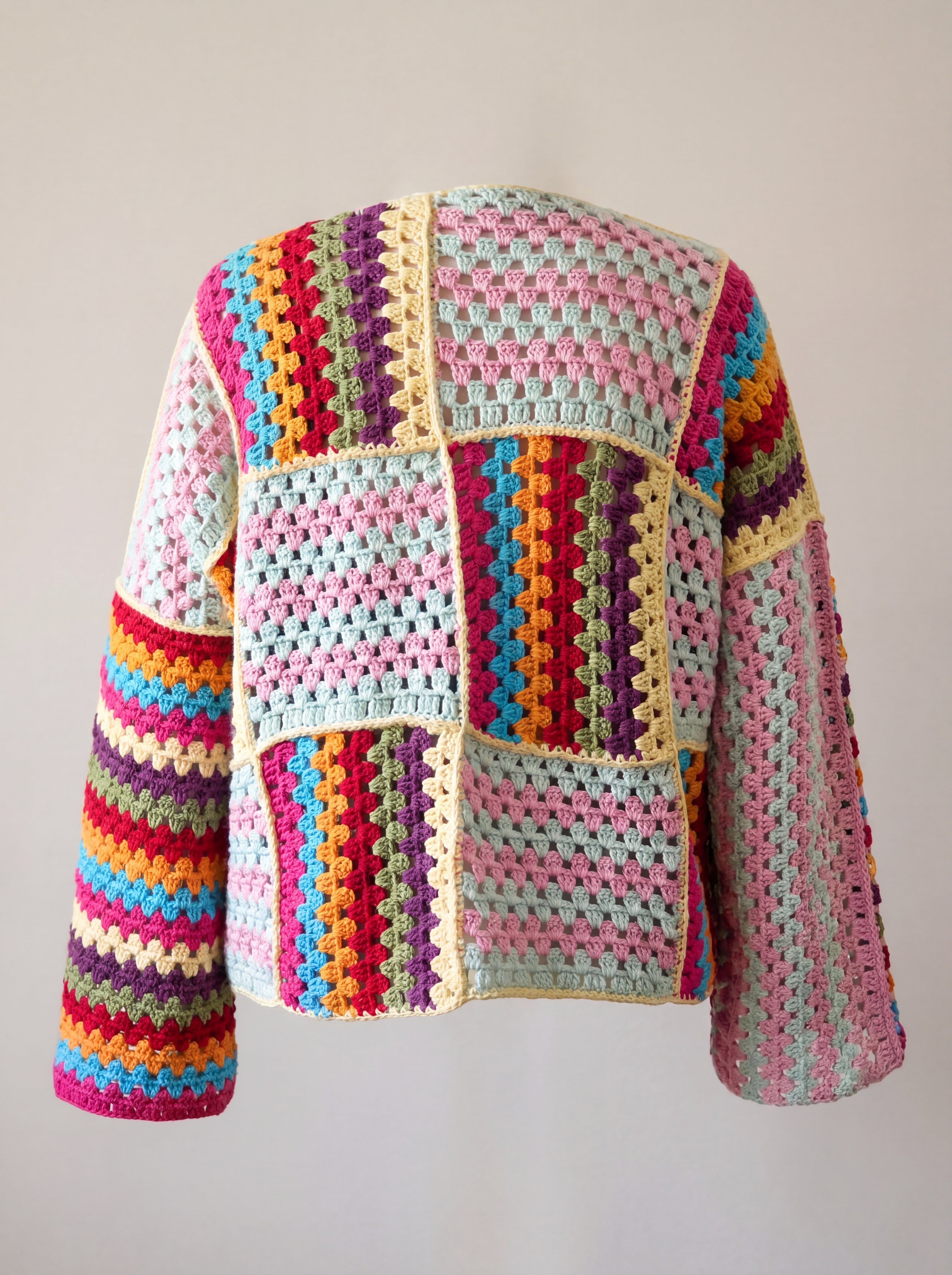 Handmade organic cotton cardigan by Ana Chic