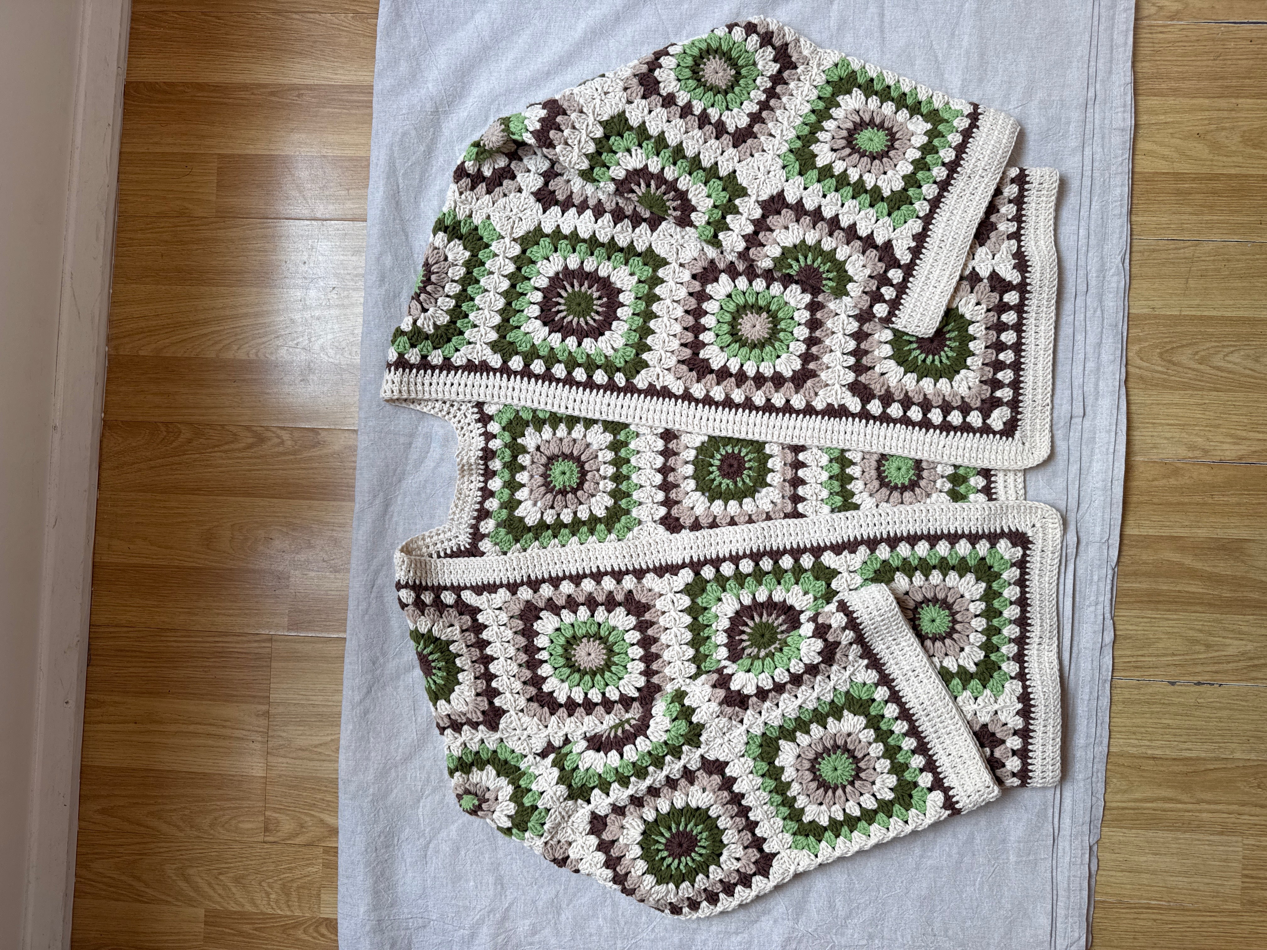 Handmade  by Ana Chic - Green boho