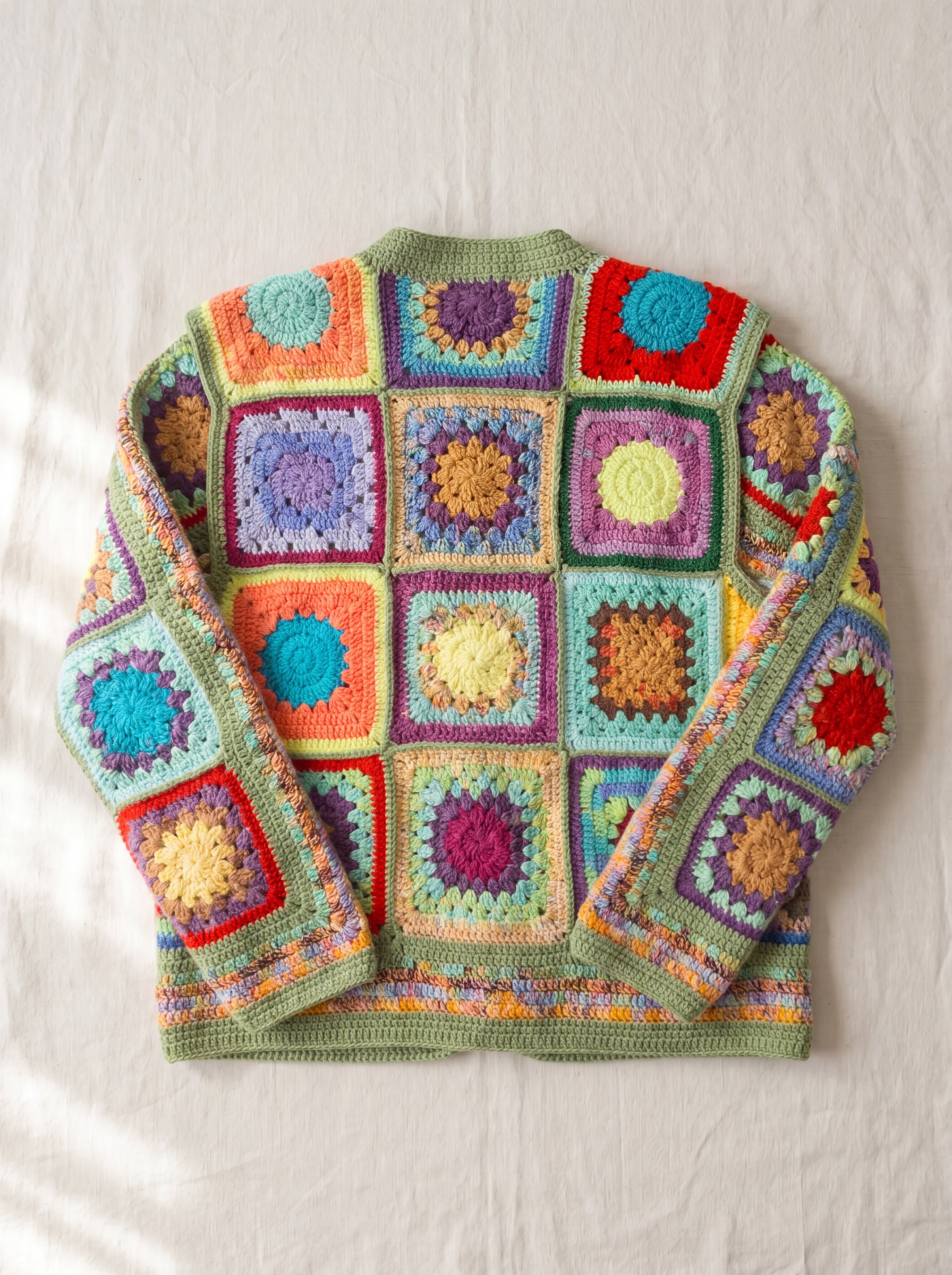 Handmade organic cotton vest by Ana Chic