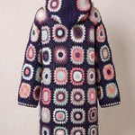 Handmade organic cotton crochet coat by Ana Chic