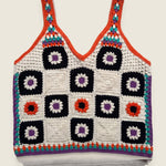 Handmade organic cotton crochet top by Ana Chic
