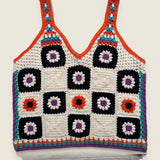 Handmade organic cotton crochet top by Ana Chic