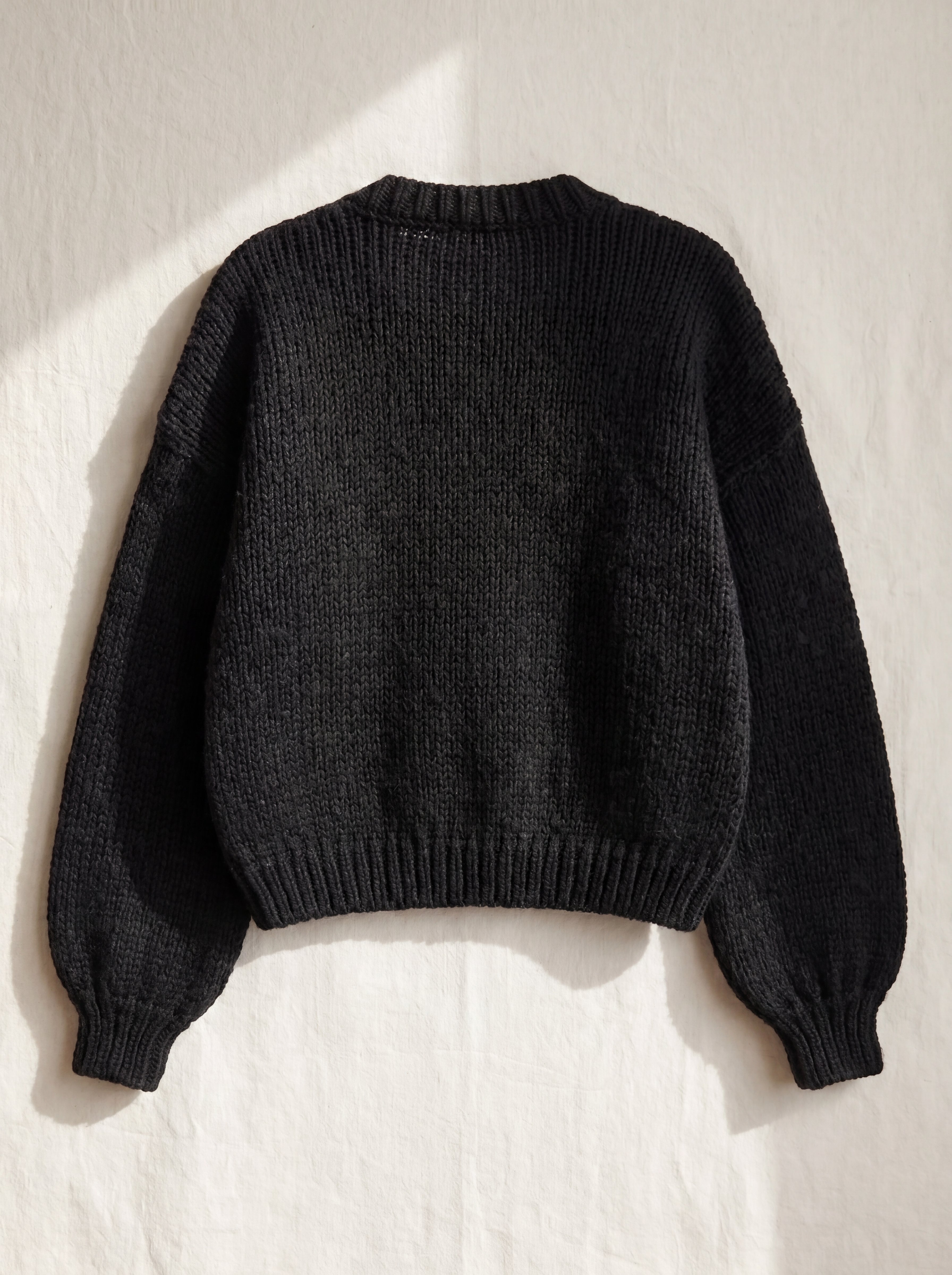 Handmade organic cotton cardigan by Ana Chic
