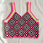 Handmade organic cotton vest by Ana Chic