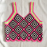 Handmade organic cotton vest by Ana Chic