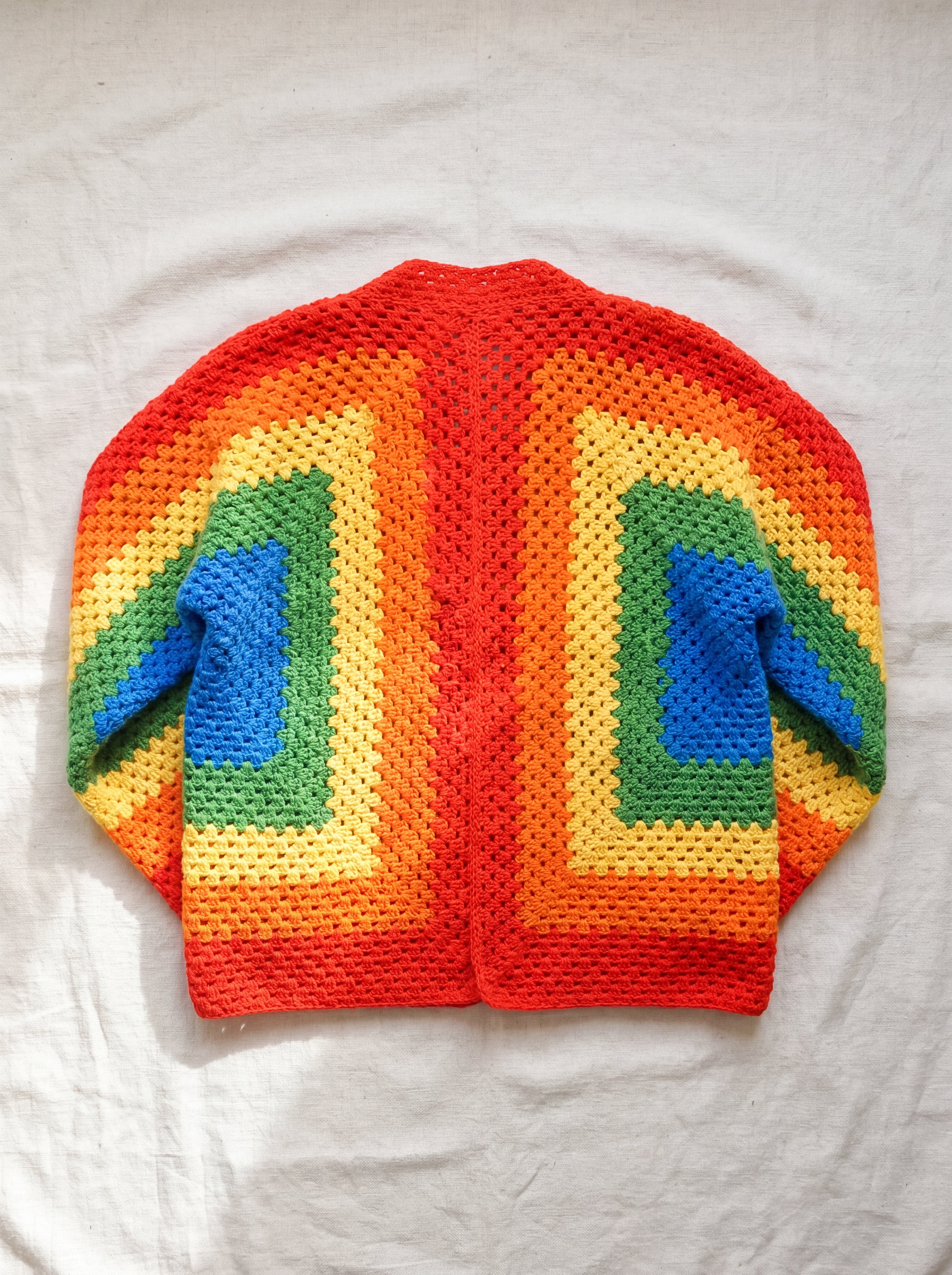 Handmade organic cotton cardigan by Ana Chic