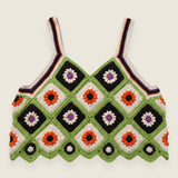 Handmade organic cotton crochet top by Ana Chic