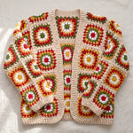 Handmade organic cotton cardigan by Ana Chic