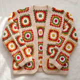 Handmade organic cotton cardigan by Ana Chic