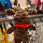 Handmade organic cotton crochet reindeer by Ana Chic