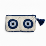 Pencil case — handmade organic cotton crochet accessories by Ana Chic