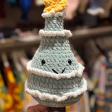 Handmade organic cotton crochet christmas tree by Ana Chic