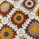 Boho long cardi — handmade organic cotton crochet cardigan by Ana Chic, detail 3