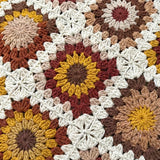 Boho long cardi — handmade organic cotton crochet cardigan by Ana Chic, detail 3
