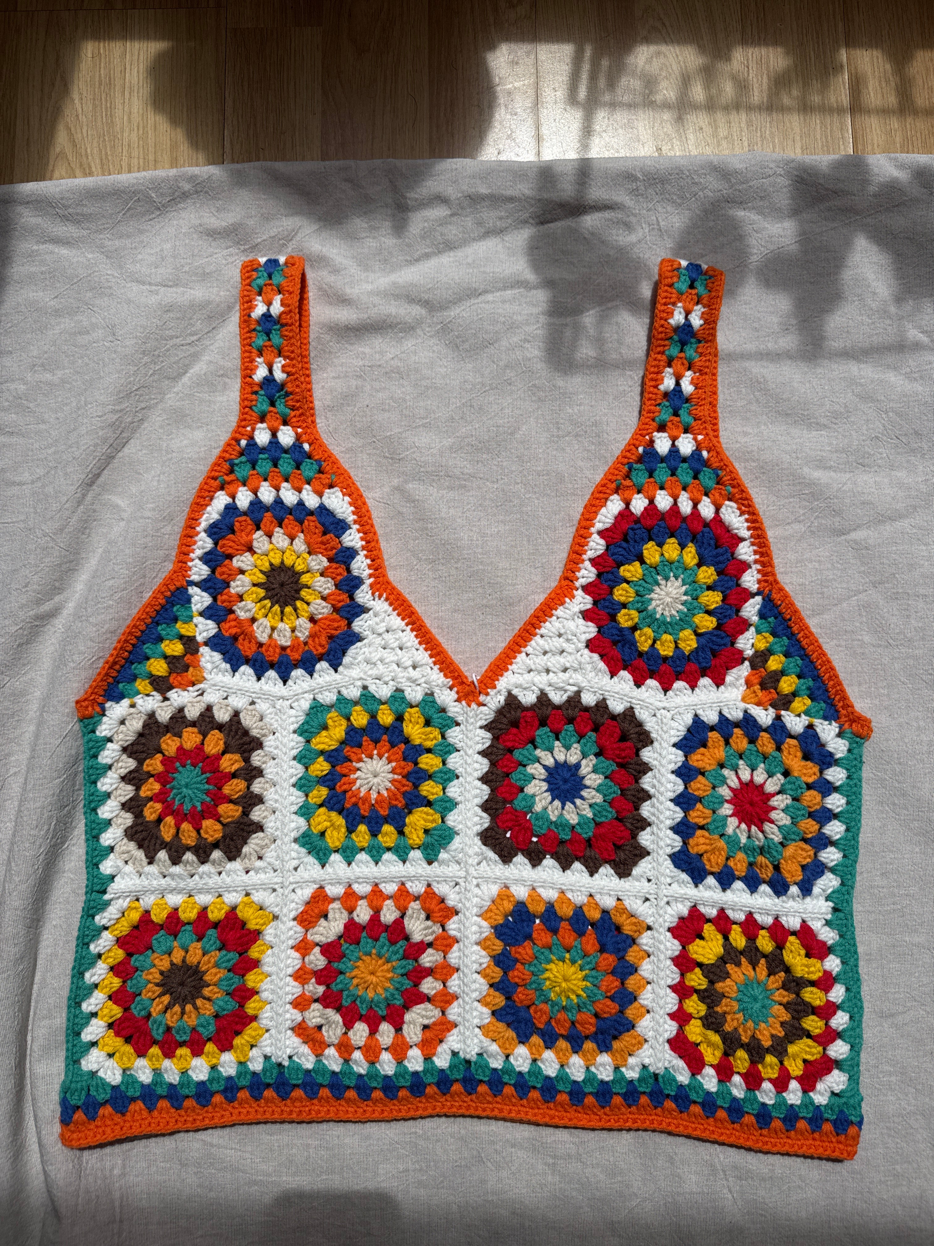 Handmade  by Ana Chic - Mosaics orange