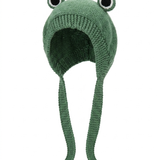 Froggy Beanie with Ties