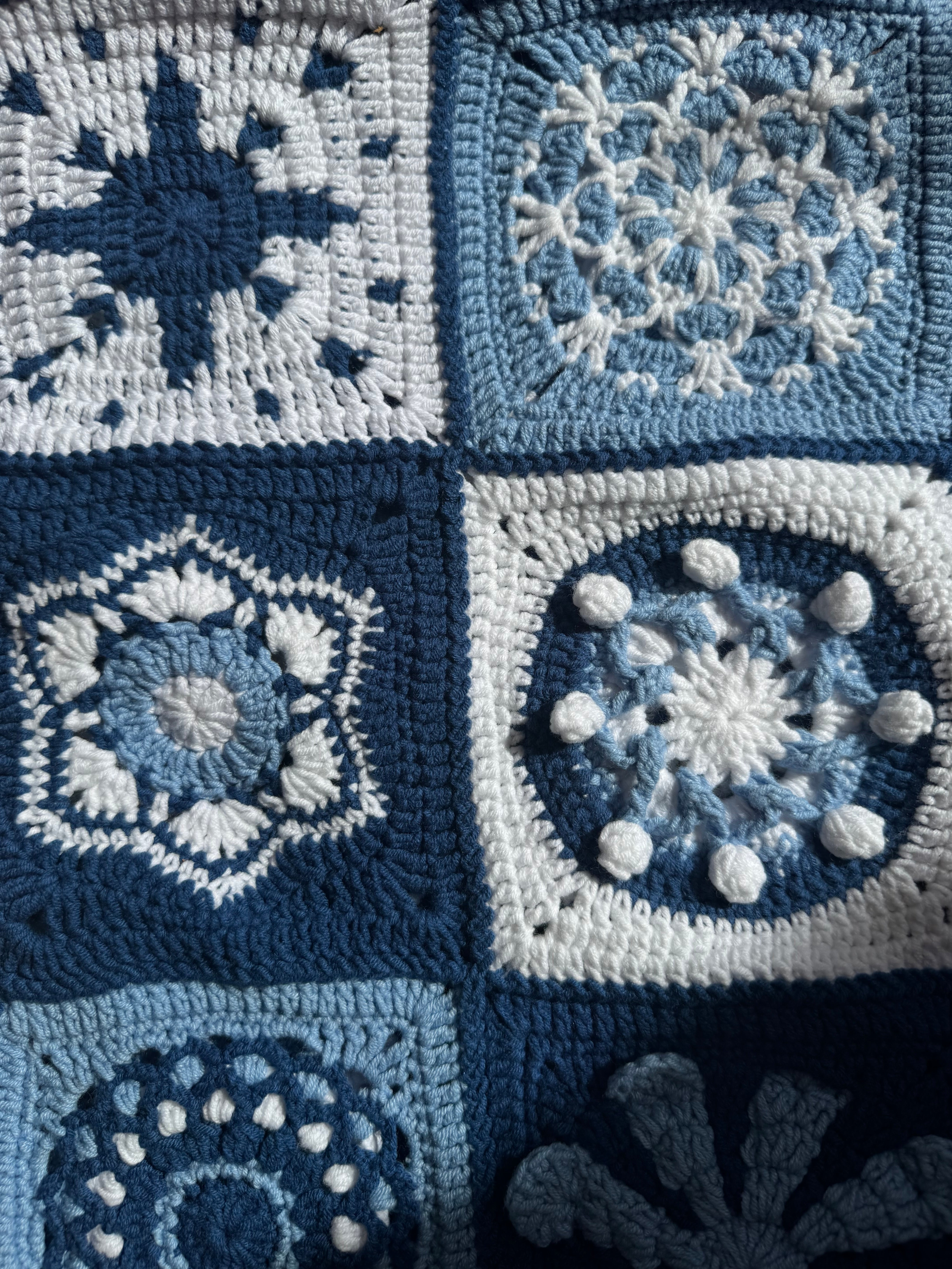 Handmade  by Ana Chic - Blue ethnic long