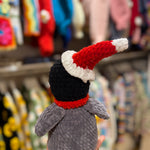 Handmade organic cotton crochet copy reindeer toy by Ana Chic