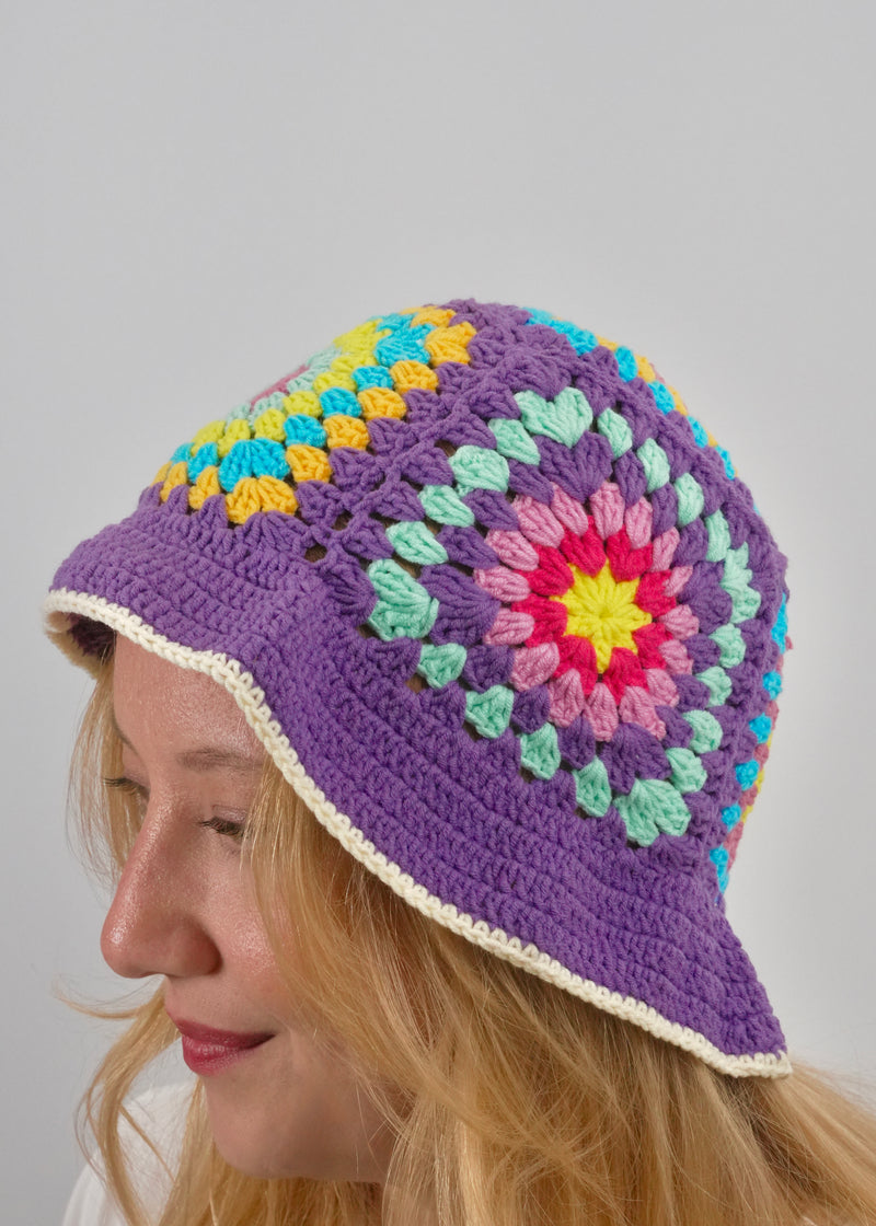 Handmade organic cotton crochet vivid by Ana Chic
