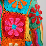 Rainbow Bloom Cardigan