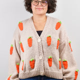 Carrot Garden Knit Cardigan