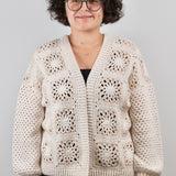 Vanilla Cream Crochet Cardigan