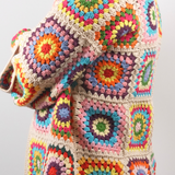 Rainbow Mosaic Cardigan