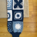 Handmade  by Ana Chic - Blue ethnic long