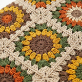 Boho long cardi — handmade organic cotton crochet cardigan by Ana Chic, detail 2