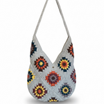 Handmade bag — handmade organic cotton crochet bag by Ana Chic
