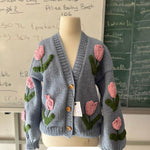 Handmade  by Ana Chic - Tulip blue