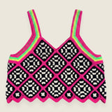 Handmade organic cotton crochet top by Ana Chic