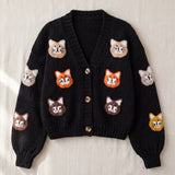 Handmade organic cotton cardigan by Ana Chic