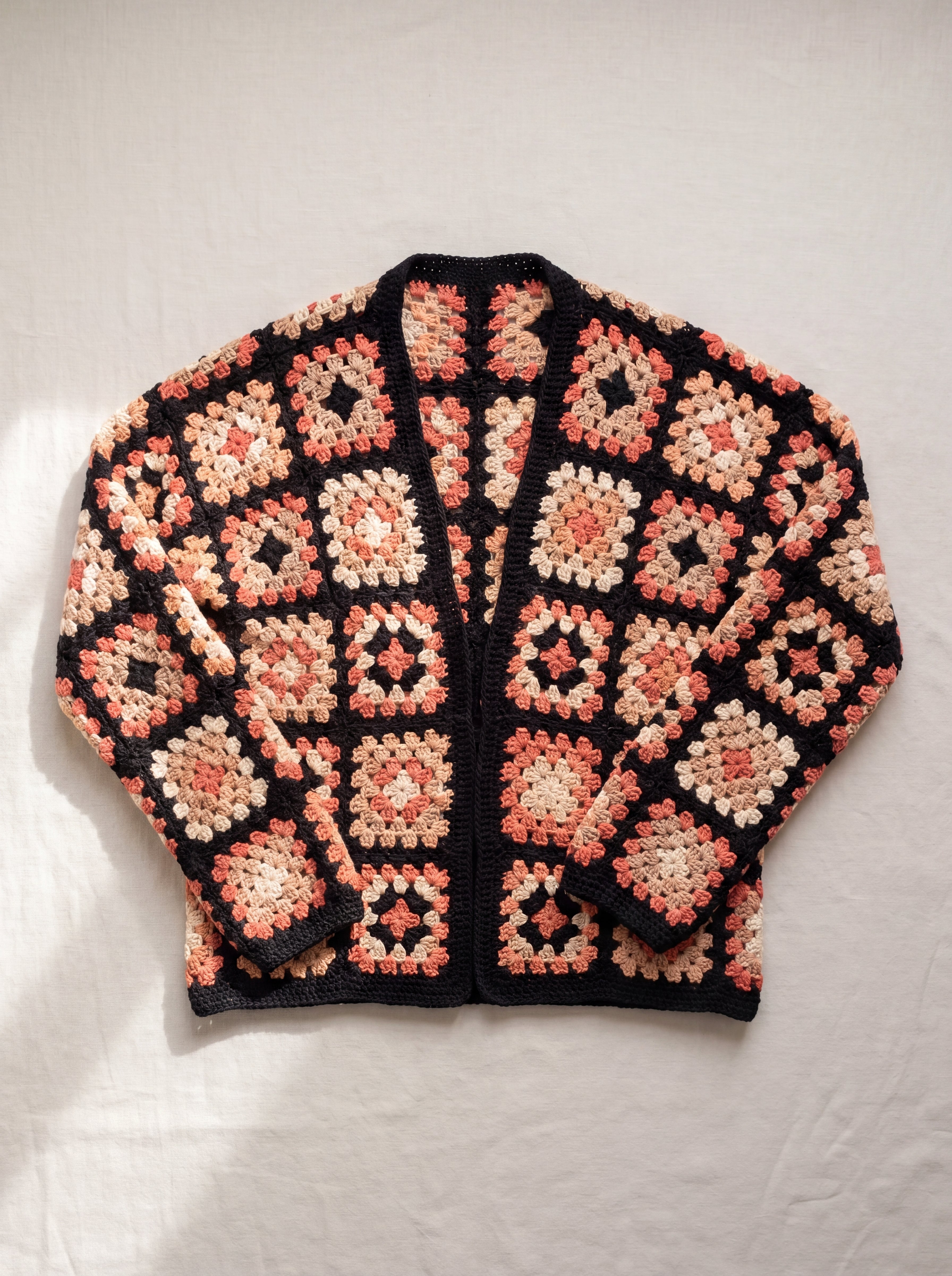 Handmade organic cotton cardigan by Ana Chic