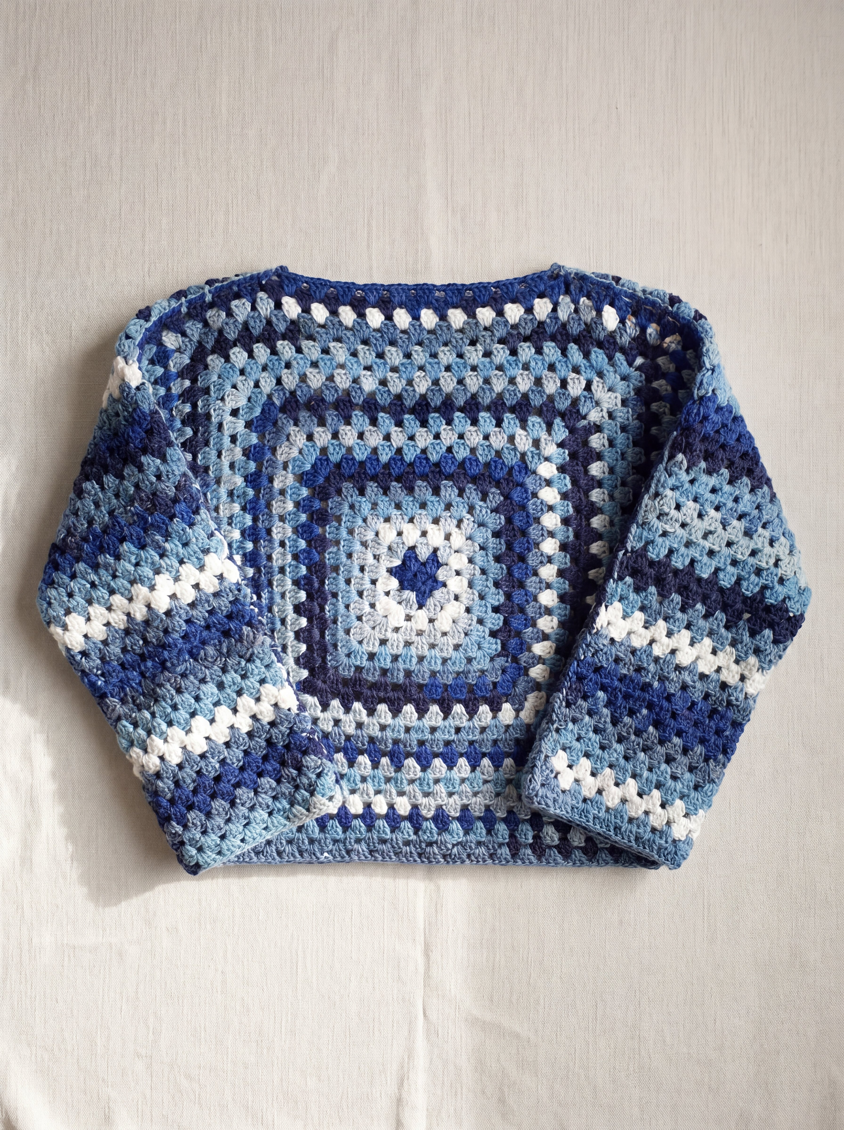 Handmade organic cotton jumper by Ana Chic