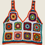 Handmade organic cotton crochet top by Ana Chic