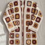 Handmade organic cotton cardigan by Ana Chic