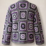 Handmade organic cotton crochet cardigan by Ana Chic