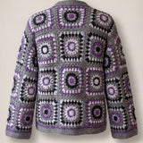 Handmade organic cotton crochet cardigan by Ana Chic