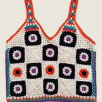 Handmade organic cotton crochet top by Ana Chic